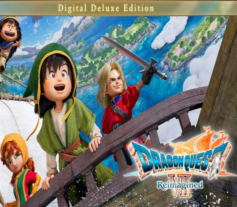 DRAGON QUEST VII Reimagined Deluxe Edition PC Steam Account  REST OF THE WORLD Square Enix - [Email/Instant Delivery]
