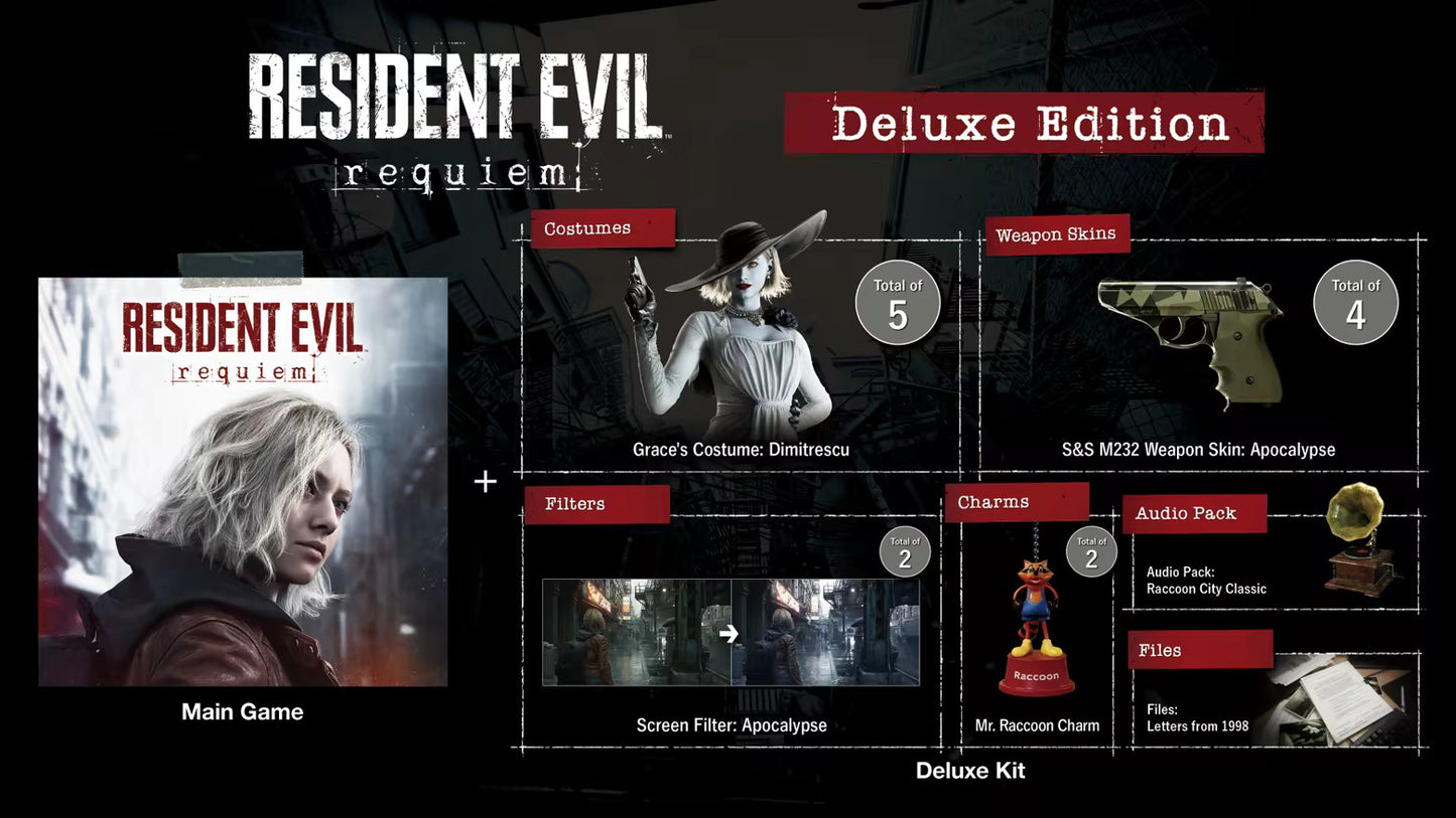 Resident Evil Requiem Deluxe Edition Xbox Series X|S CD Key  REGION FREE Capcom - [Email/Instant Delivery]