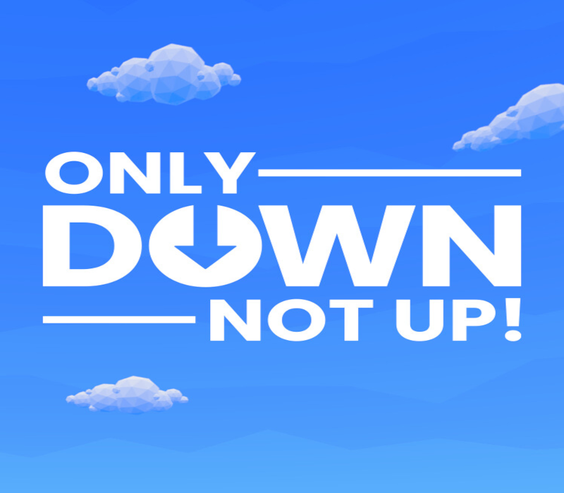 Only Down: Not Up! PC Steam CD Key  REGION FREE Leakage Games - [Email/Instant Delivery]