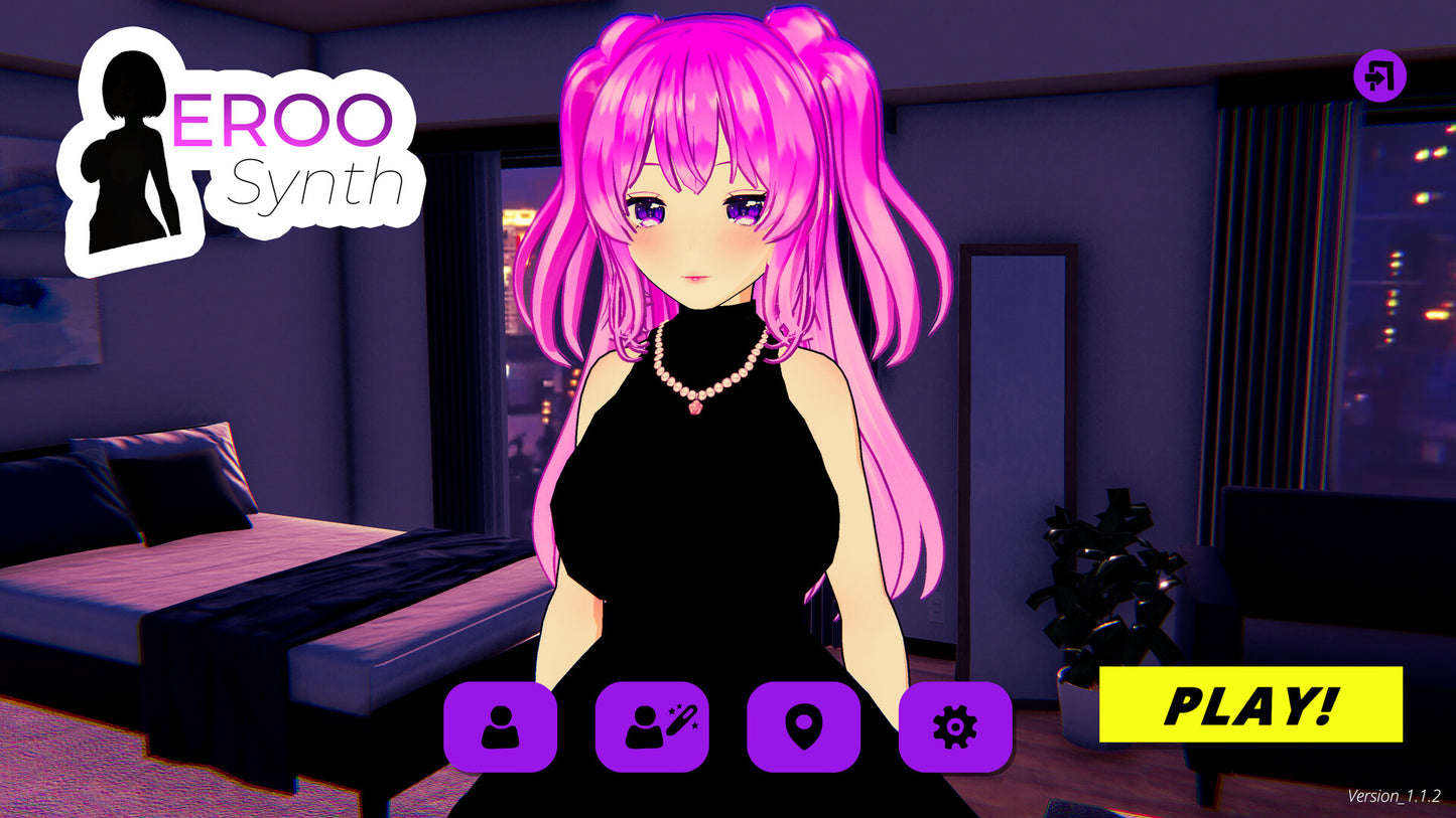Eroo Synth PC Steam CD Key  REST OF THE WORLD Sweet Hearts Games - [Email/Instant Delivery]