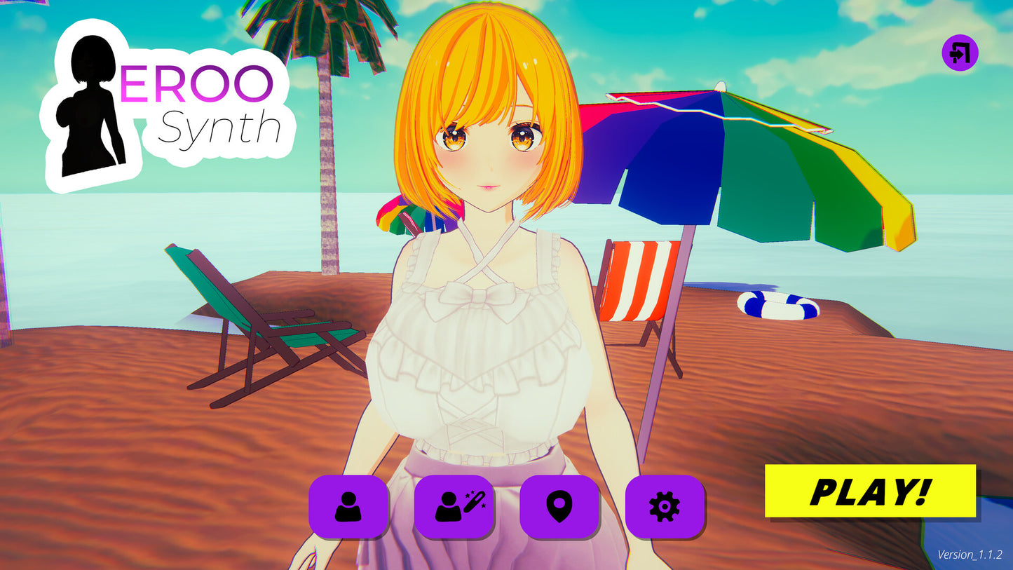 Eroo Synth PC Steam CD Key  REST OF THE WORLD Sweet Hearts Games - [Email/Instant Delivery]