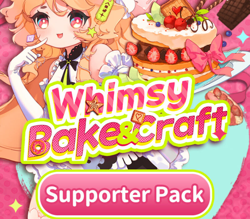 Whimsy Bake＆Craft - Supporter Pack DLC PC Steam CD Key  REGION FREE HAMUXING Network Technology - [Email/Instant Delivery]