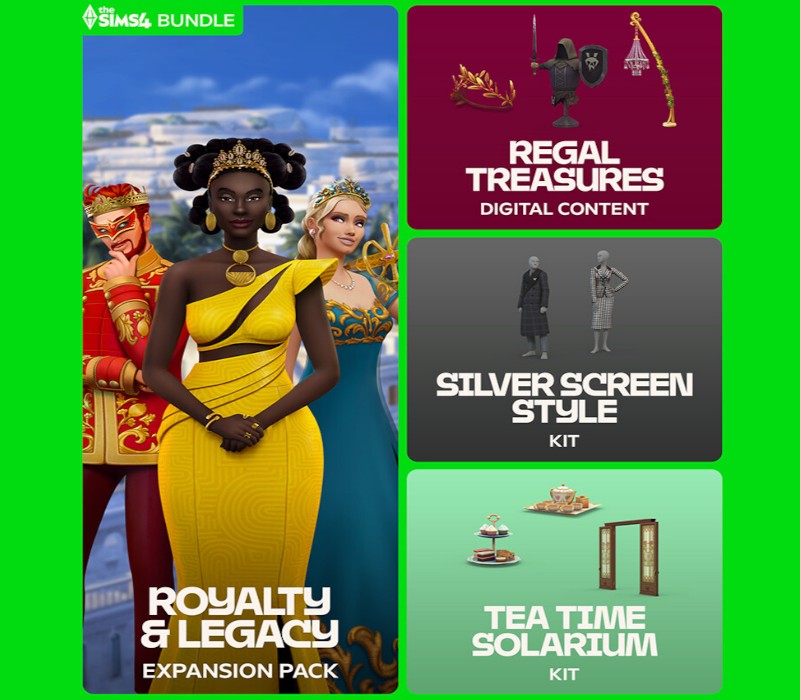 The Sims 4 - Royalty & Legacy Grand Bundle DLC Xbox One / Xbox Series X|S CD Key  REGION FREE Electronic Arts - [Email/Instant Delivery]