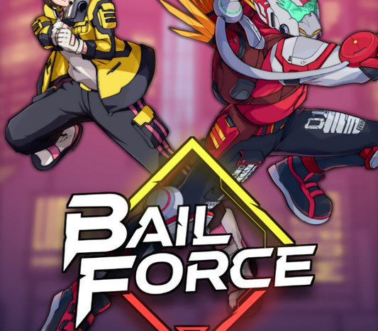 Bail Force: Cyberpunk Bounty Hunters PC Steam CD Key  REGION FREE indie.io - [Email/Instant Delivery]