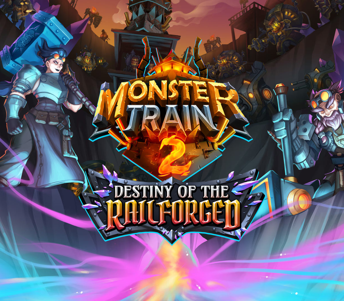 Monster Train 2 - Destiny of the Railforged DLC PC Steam CD Key  REGION FREE Big Fan Games - [Email/Instant Delivery]