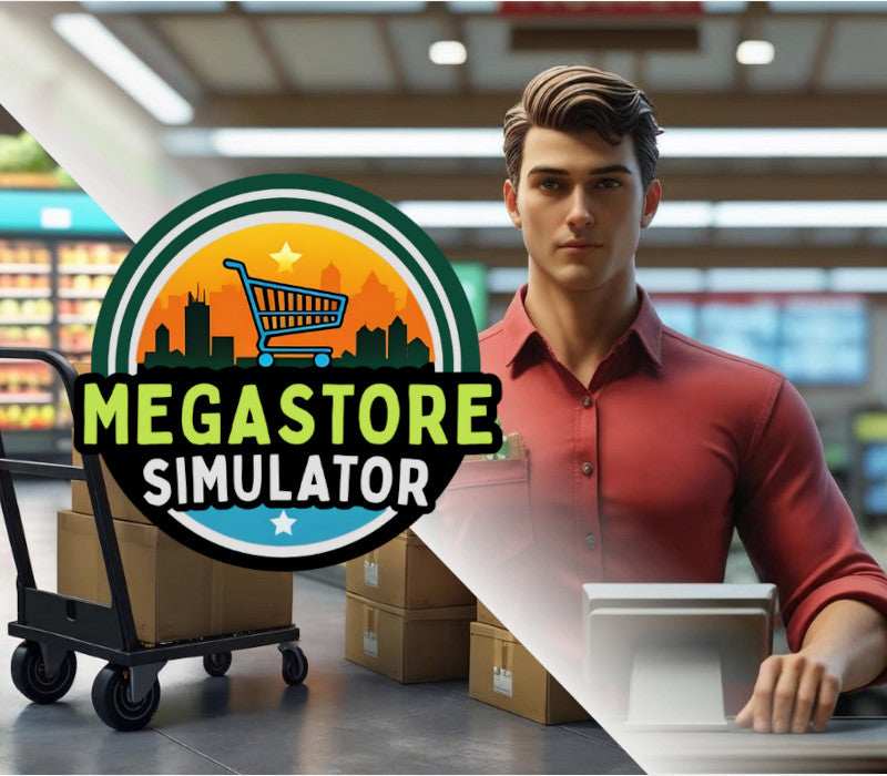 Megastore Simulator PC Steam CD Key  REGION FREE Yolo Games Studio - [Email/Instant Delivery]