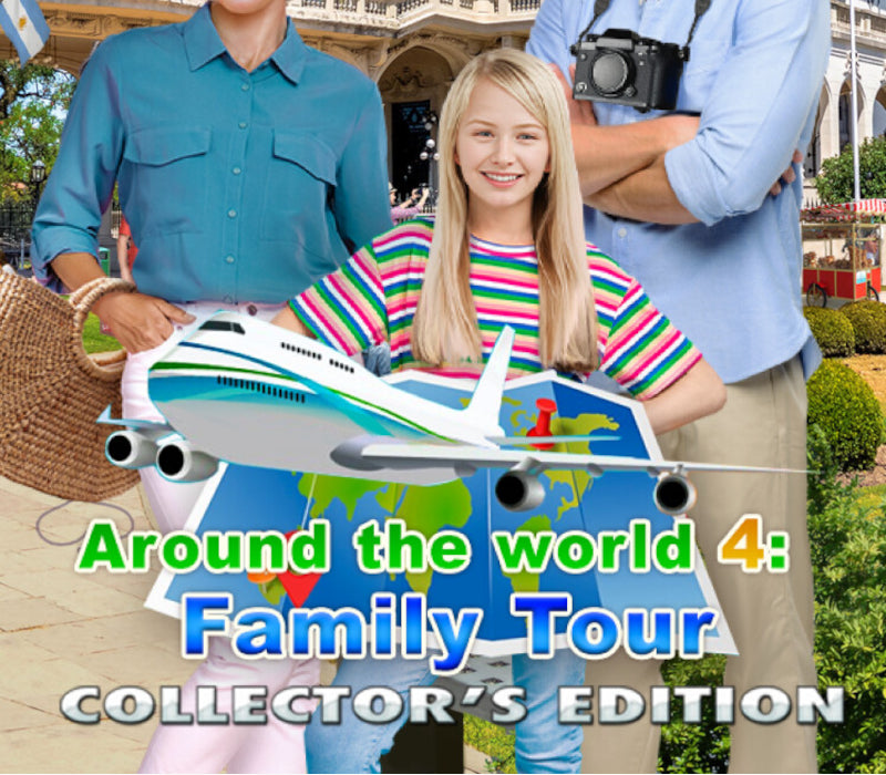 Around the World 4: Family Tour Collector's Edition PC Steam CD Key  REGION FREE  [Email/Instant Delivery]