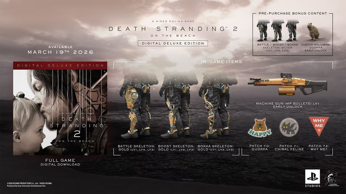 Death Stranding 2: On the Beach Digital Deluxe Edition PC Steam Altergift  REST OF THE WORLD PlayStation Publishing LLC - [Email/Instant Delivery]
