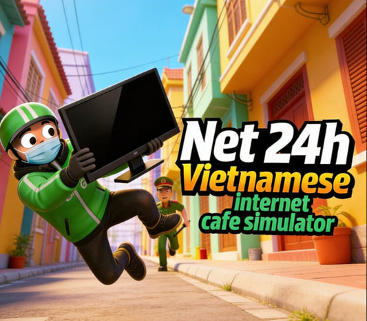 Net 24h: Vietnamese Internet Cafe Chaos PC Steam CD Key  REGION FREE Ohani Studio - [Email/Instant Delivery]