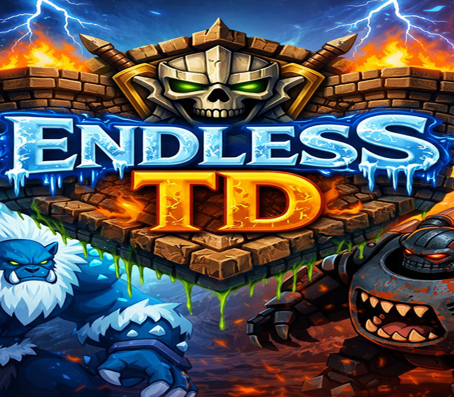 Endless TD PC Steam CD Key  REGION FREE INFINITE RETRY STUDIO - [Email/Instant Delivery]