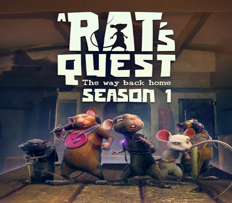 A Rat's Quest - The Way Back Home | Season 1 PC Steam CD Key  REGION FREE HandyGames - [Email/Instant Delivery]