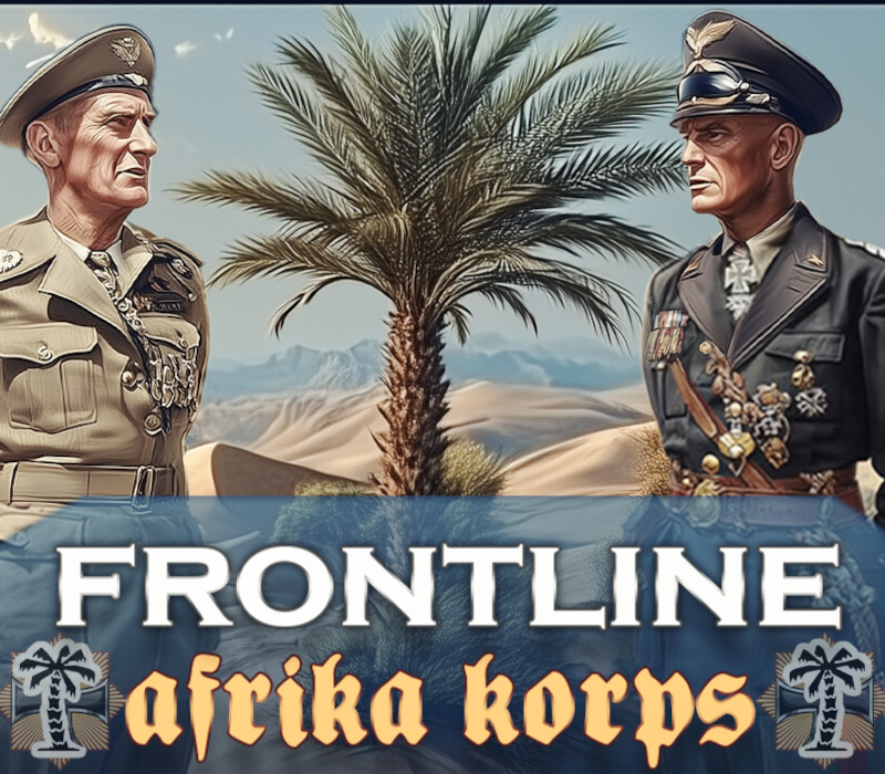 Frontline: Afrika Korps PC Steam CD Key  REGION FREE Frontline: Games Series - [Email/Instant Delivery]