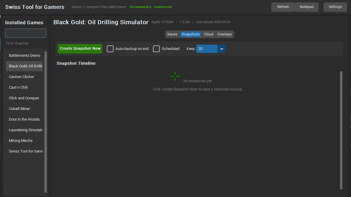 Swiss Tool for Gamers PC Steam CD Key  REGION FREE MadOctopus - [Email/Instant Delivery]