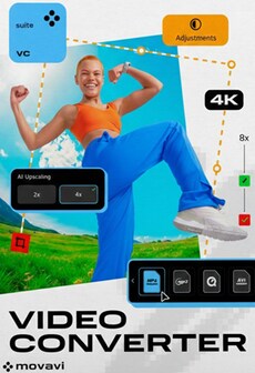 Movavi Video Converter 2026 (PC) (1 Device, Lifetime)  - Movavi Key - GLOBAL  [Email/Instant Delivery]