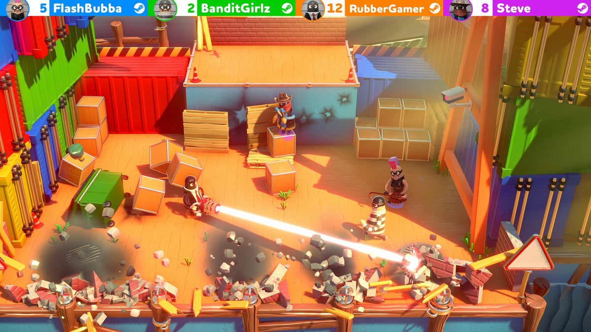 Rubber Bandits (PC) - Steam Key - GLOBAL   - Flashbulb Games [Email/Instant Delivery]