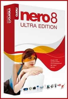 Nero 8 | Ultra Edition (PC) (1 Device, Lifetime) - Nero Key - GLOBAL  [Email/Instant Delivery]