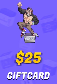 RillaBox Gift Card 25 USD - RillaBox Key - GLOBAL  [Email/Instant Delivery]