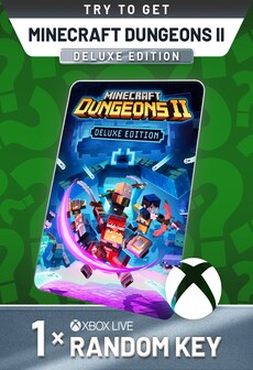 Try To Get Minecraft Dungeons II - Random Deluxe  1 Key (Xbox Series X/S, PC) - Xbox Live Key - GLOBAL  [Email/Instant Delivery]