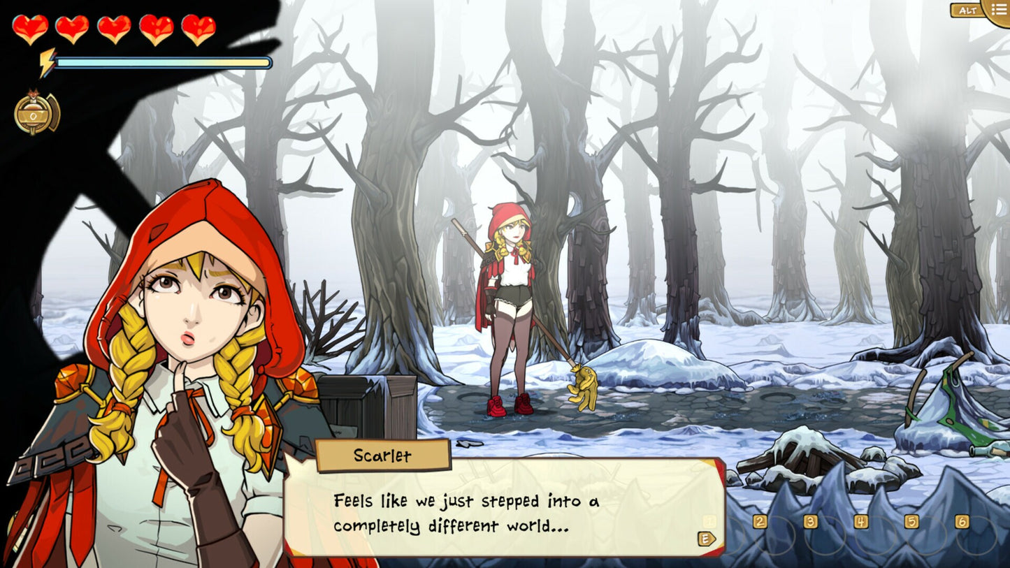Scarlet Hood and the Wicked Wood (PC) - Steam Key - GLOBAL   - Headup [Email/Instant Delivery]