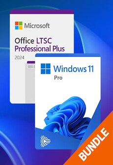 Microsoft Windows 11 Pro & Microsoft Office 2024 LTSC Pro Plus Bundle (PC) - Microsoft Key - GLOBAL  [Email/Instant Delivery]