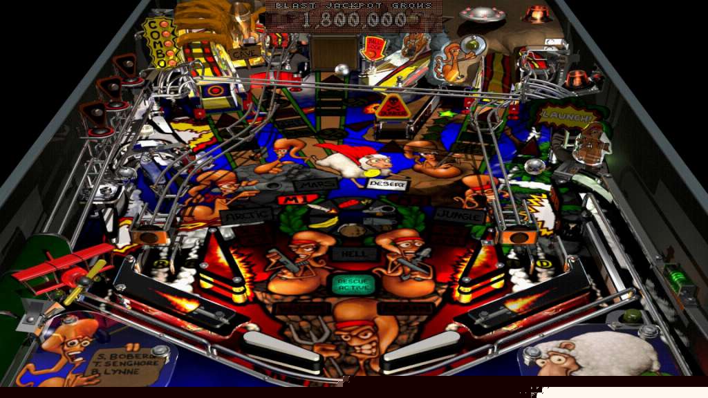 Worms Pinball PC Steam CD Key  REGION FREE Team17 Digital Ltd - [Email/Instant Delivery]