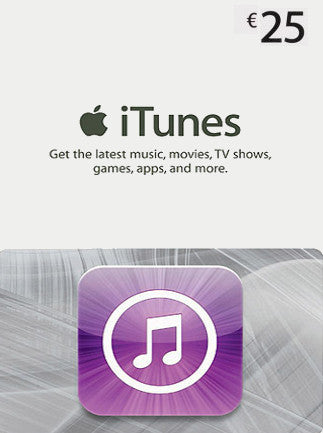 Apple iTunes Gift Card 25 EUR - iTunes Key - Austria   - Apple [Email/Instant Delivery]