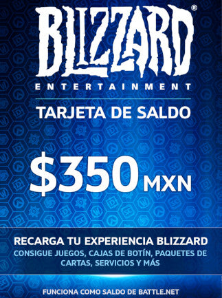 Blizzard Gift Card 350 MXN Battle.net - Mexico   - Battle.net [Email/Instant Delivery]