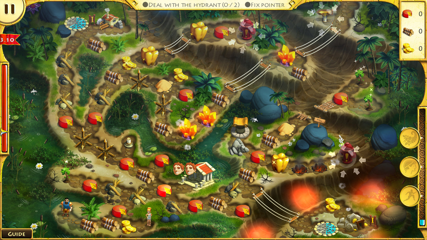 12 Labours of Hercules IV: Mother Nature (Platinum Edition) Steam Key GLOBAL   - Jetdogs Studios [Email/Instant Delivery]
