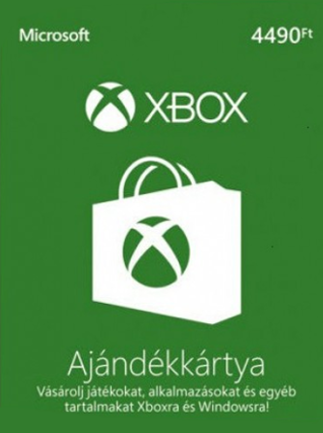 Xbox Live Gift Card 4490 HUF - Hungary   - Xbox Live [Email/Instant Delivery]