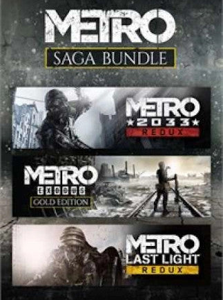 Metro Saga Bundle (PC) - Steam Key - GLOBAL   - Deep Silver [Email/Instant Delivery]