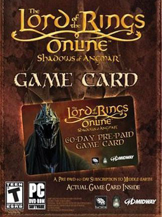 Lord of the Rings Online Time Card Prepaid 60 Days LOTRO EUROPE   - Lord of the Rings Online [Email/Instant Delivery]