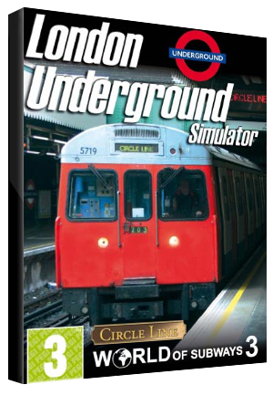 World of Subways 3 - London Underground Circle Line Steam Key GLOBAL   - Aerosoft GmbH [Email/Instant Delivery]