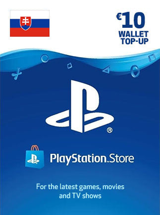 PlayStation Network Gift Card 10 EUR - PSN Slovakia   - PSN [Email/Instant Delivery]