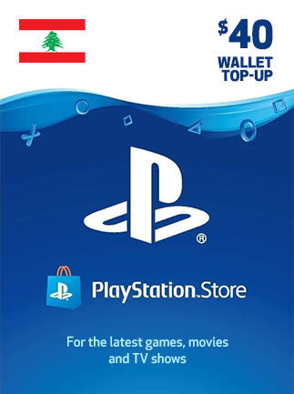 PlayStation Network Gift Card 40 USD - PSN Lebanon   - PSN [Email/Instant Delivery]