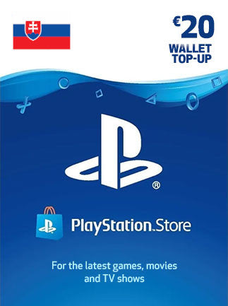 PlayStation Network Gift Card 20 EUR - PSN Slovakia   - PSN [Email/Instant Delivery]