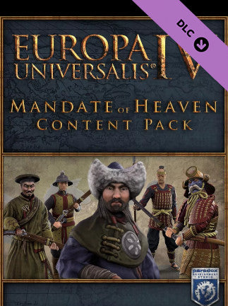 Europa Universalis IV: Mandate of Heaven Content Pack (PC) - Steam Key - GLOBAL   - Steam [Email/Instant Delivery]