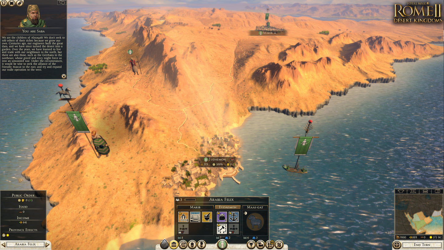 Total War: ROME II - Desert Kingdoms Culture Pack Steam Key EUROPE   - SEGA [Email/Instant Delivery]