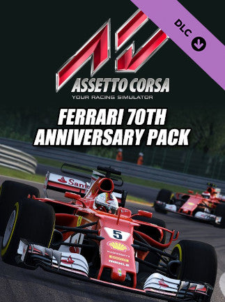Assetto Corsa - Ferrari 70th Anniversary Pack (PC) - Steam Key - EUROPE   - Steam [Email/Instant Delivery]