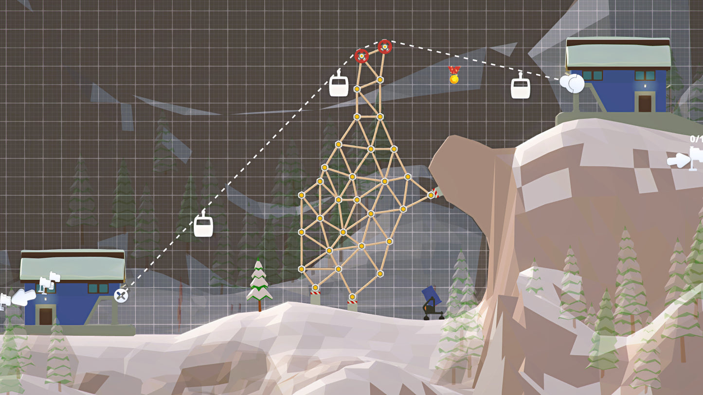 When Ski Lifts Go Wrong (PC) - Steam Key - EUROPE   - Huge Calf Studios [Email/Instant Delivery]