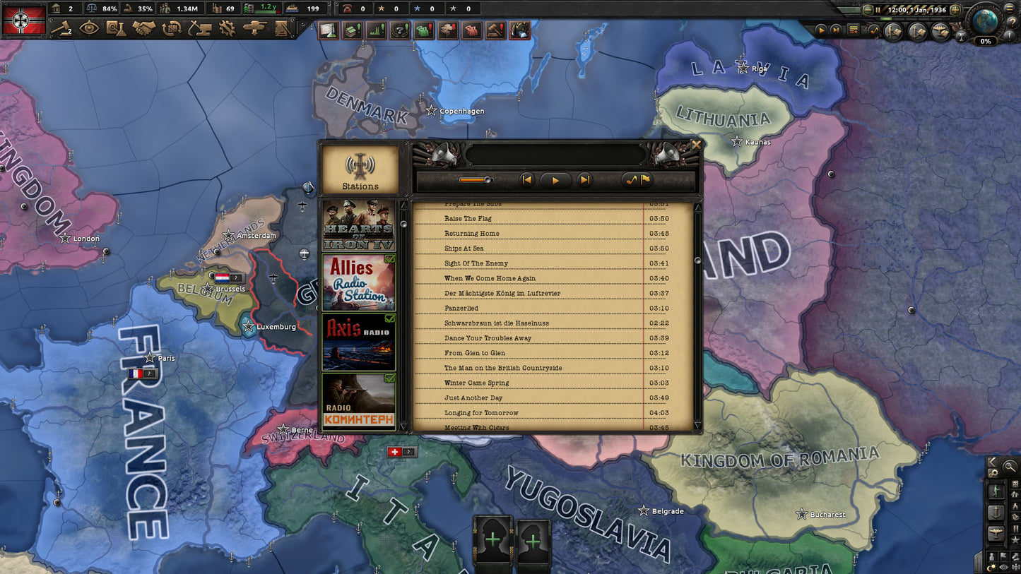 Hearts of Iron IV: Radio Pack (PC) - Steam Key - GLOBAL   - Steam [Email/Instant Delivery]
