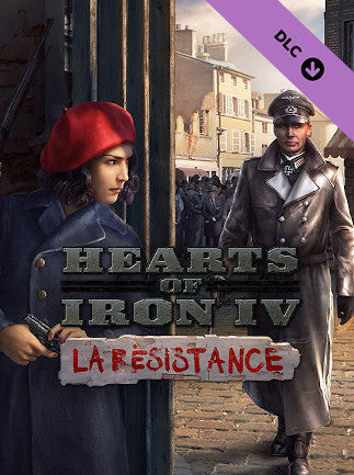 Hearts of Iron IV: La Résistance (PC) - Steam Key - EUROPE   - Steam [Email/Instant Delivery]