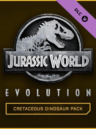 Jurassic World Evolution: Cretaceous Dinosaur Pack (PC) - Steam Key - EUROPE   - Steam [Email/Instant Delivery]
