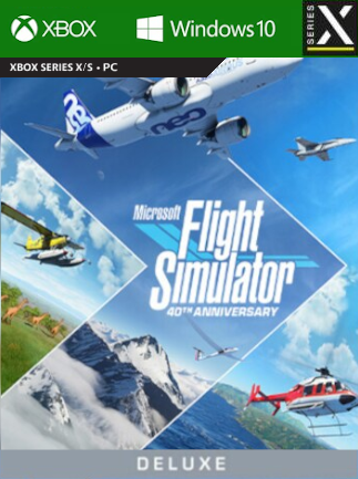 Microsoft Flight Simulator | Deluxe 40th Anniversary Edition (Xbox Series X/S, Windows 10) - Xbox Live Key - EUROPE   - Xbox Live [Email/Instant Delivery]
