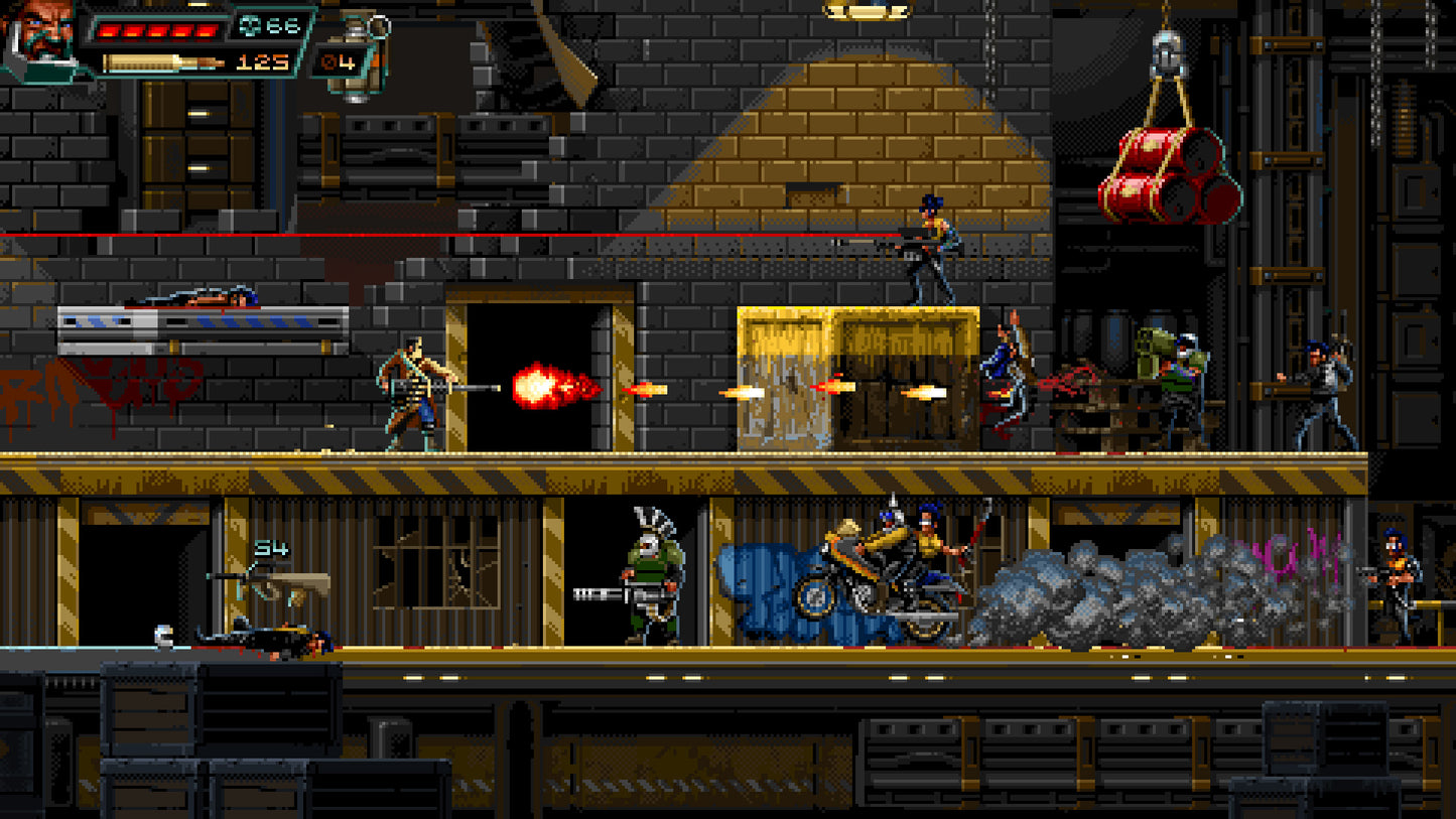 Huntdown (PC) - Steam Key - EUROPE   - Steam [Email/Instant Delivery]