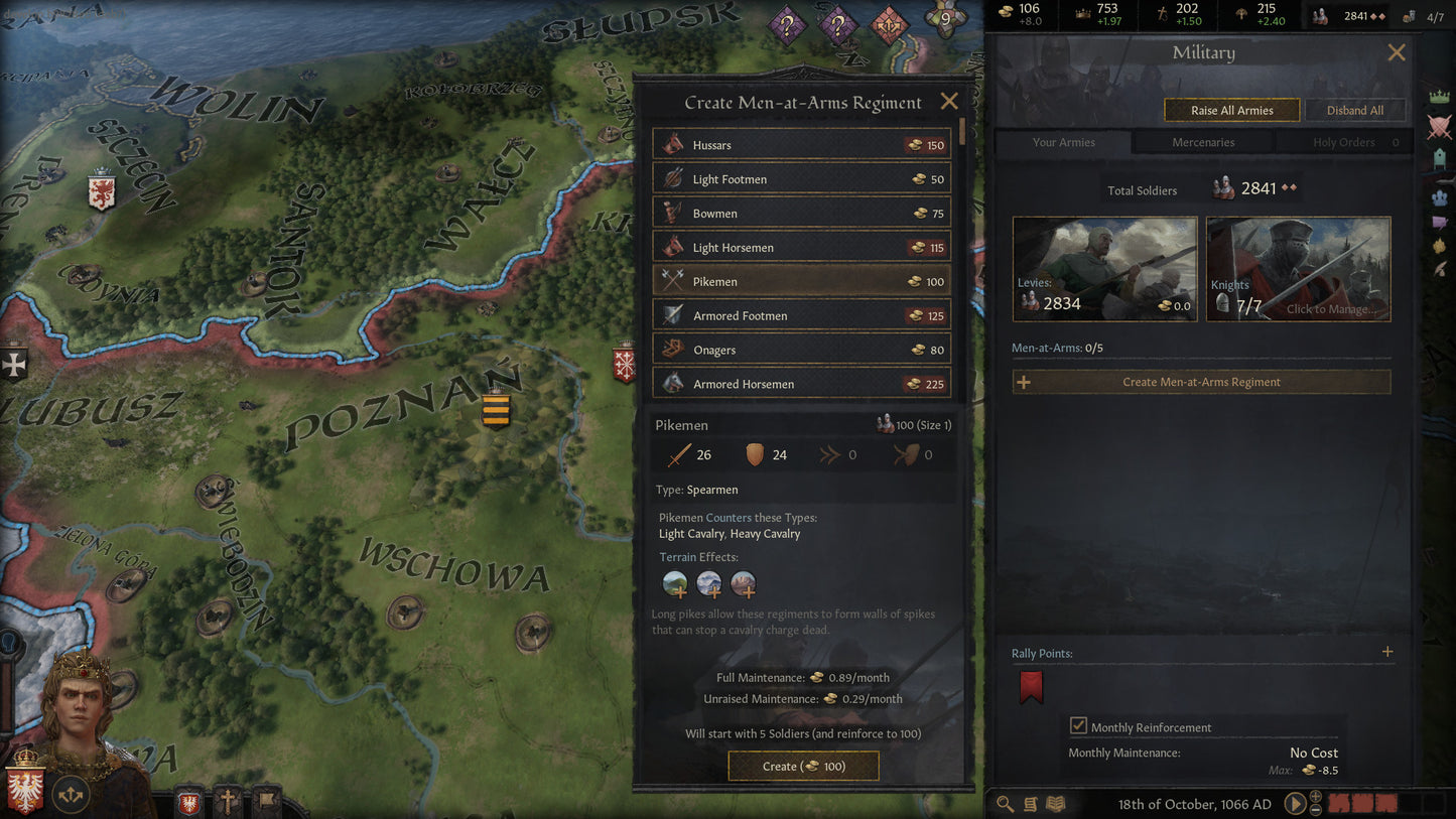 Crusader Kings III | Starter Edition (PC) - Steam Key - GLOBAL   - Paradox Interactive [Email/Instant Delivery]