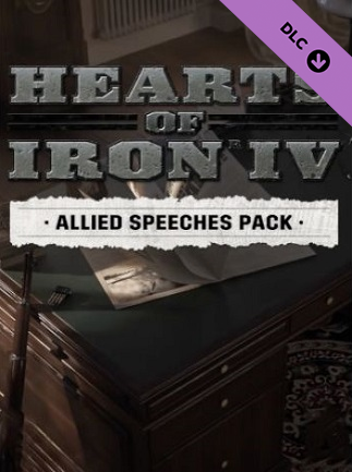 Hearts of Iron IV: Allied Speeches Music Pack (PC) - Steam Key - GLOBAL   - Steam [Email/Instant Delivery]