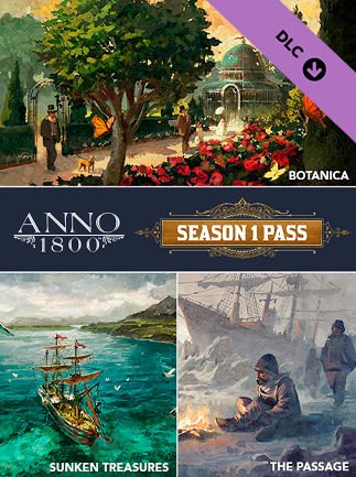 Anno 1800 Season 1 Pass (PC) - Ubisoft Connect Key - EUROPE UbisoftConnect -  - UbisoftConnect [Email/Instant Delivery]