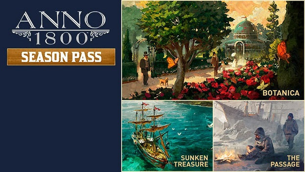 Anno 1800 Season 1 Pass (PC) - Ubisoft Connect Key - EUROPE UbisoftConnect -  - UbisoftConnect [Email/Instant Delivery]
