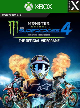 Monster Energy Supercross - The Official Videogame 4 (Xbox Series X/S) - Xbox Live Key - UNITED STATES   - Milestone S.r.l. [Email/Instant Delivery]