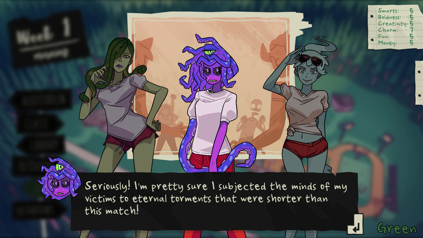 Monster Prom: First Crush Bundle (PC) - Steam Key - GLOBAL   - Steam [Email/Instant Delivery]